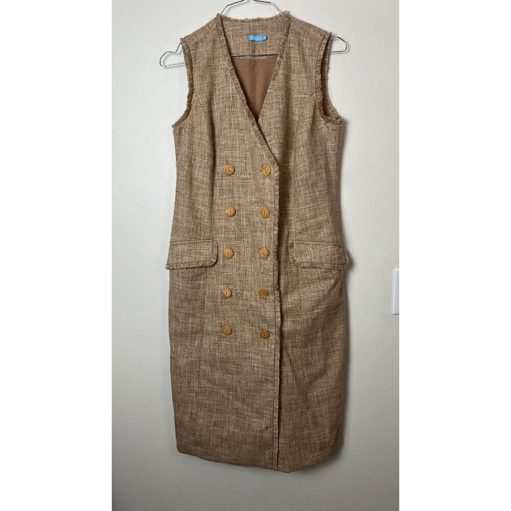 J.MCLAUGHLIN SAFARI WRAP DRESS 4/6